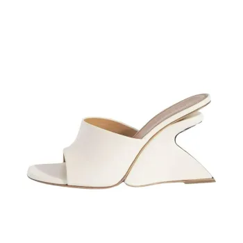 OFF WHITE Jug Wedge Mule White Women's