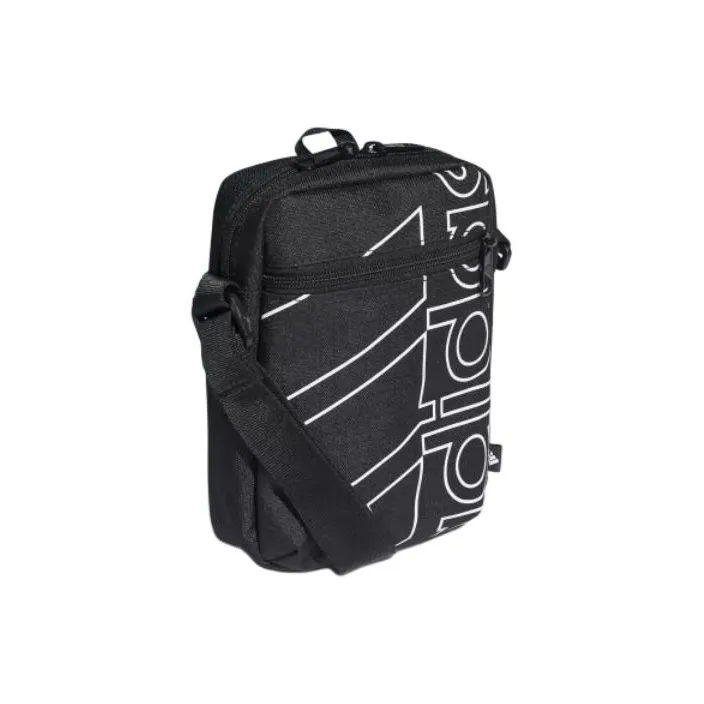 Adidas Nylon Fabric Shoulder Bag Crossbody Bag Regular Unisex Black-2