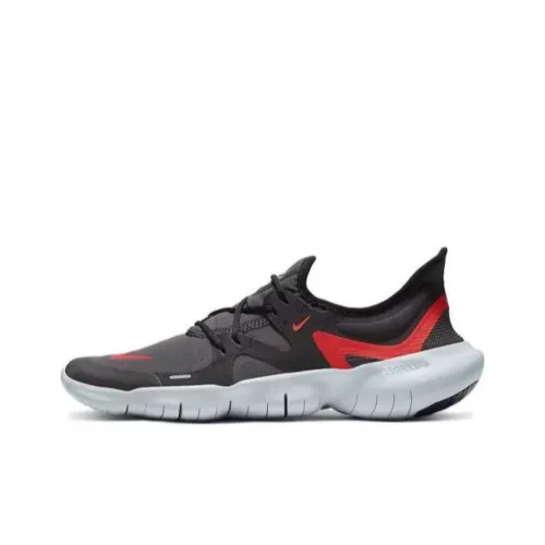 nike dunk Free Rn 5.0 Black/Bright Crimson
