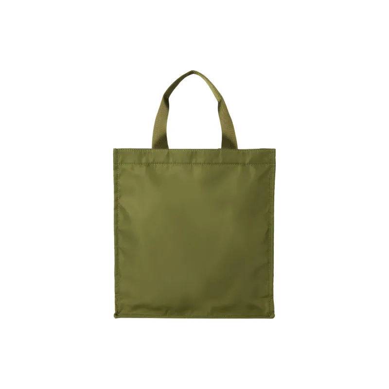MSGM Nylon Tote Bag Shopping Bag Shoulder Bag Handbag Men's Army Green-2