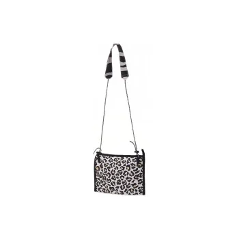 Converse Musette Nylon Fabric Shoulder Bag Crossbody Bag Regular Unisex Black White