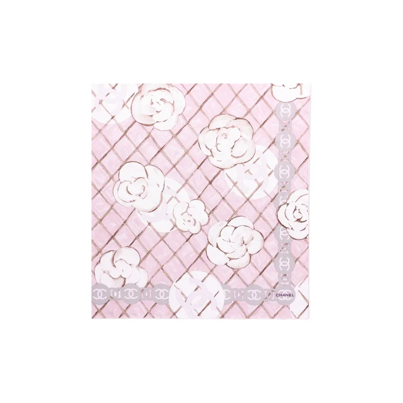 CHANEL Silk Scarves Women's-2