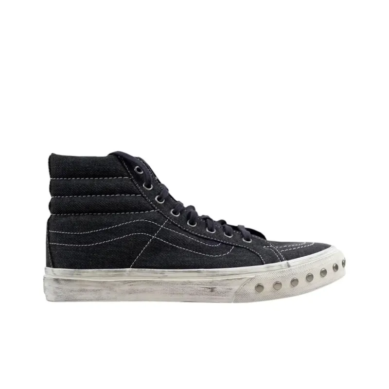Vans SK8 Hi Slim Overwashed Blue Graphite-1