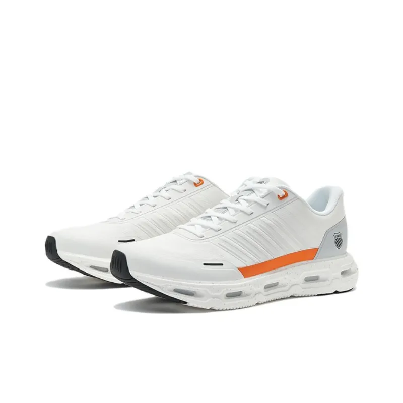 KSWISS Shock Absorbers With Slip Resistant And Abrasion Resistant Properties Low Top Running Shoes Men's-1