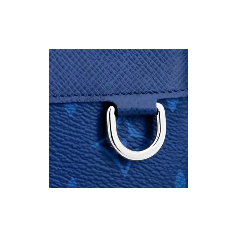 LOUIS VUITTON Discovery Pochette Monogram Pacific Taiga Pm Blue-5