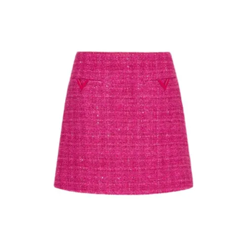 Valentino Casual Short Skirts Women's Pink