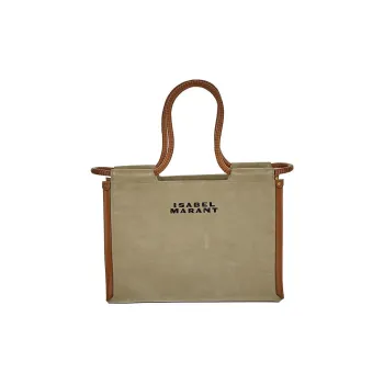 ISABEL MARANT Leather One Shoulder Handbags Women's Beige