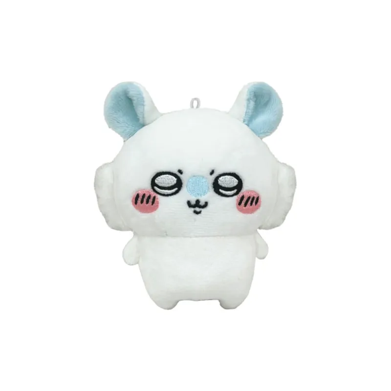 Chiikawa Usagi Momonga Phone Stand With Doll Set Dolls Plush Doll 10cm Height-2