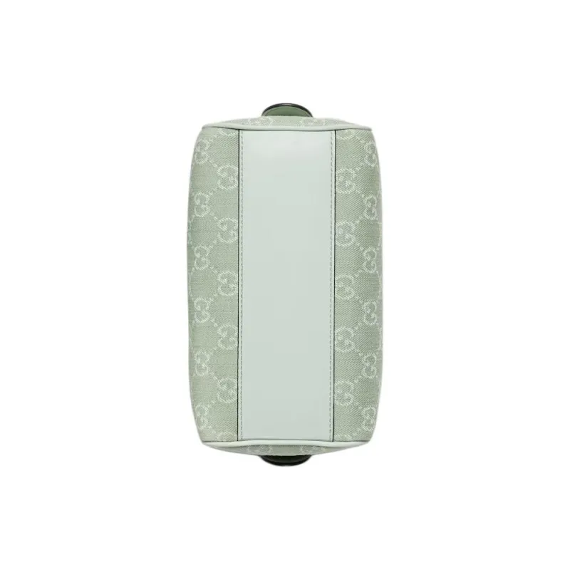GUCCI Ophidia Denim Handbag, Shoulder Bag, Crossbody Bag, Travel Bag Mini Women's Light Green-4