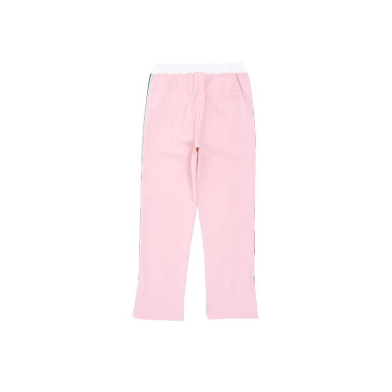 NERDY Knitted Sweatpants Unisex Light Pink-1