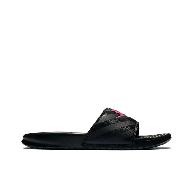 Nike Benassi Jdi Black Vivid Pink Black Women's Women's-1
