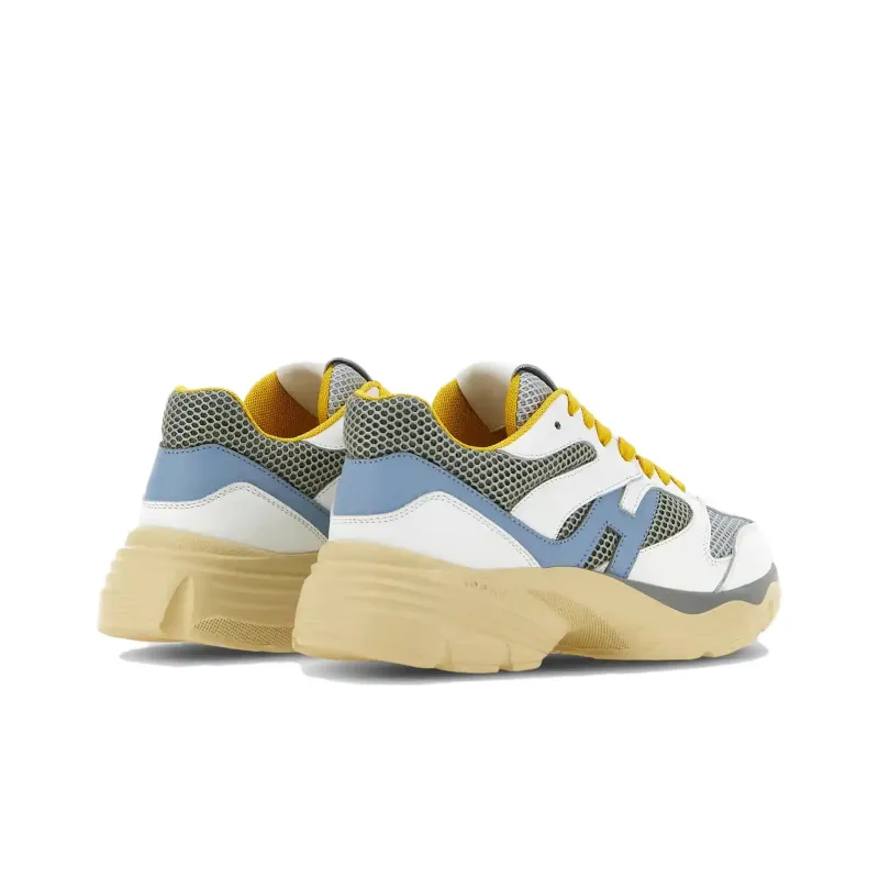 HOGAN Panelled Leather Sneakers-3