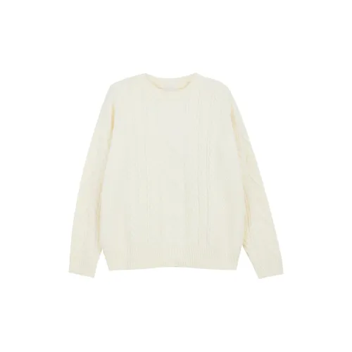 Princess Berdele Sweaters Women's Milk White