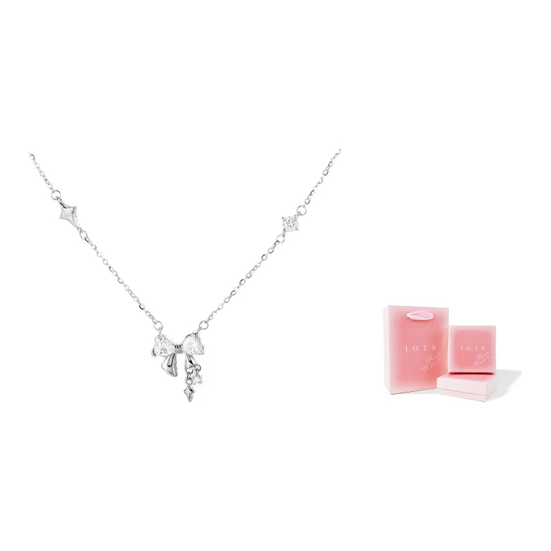 IOTS S925 Silver Necklaces Women's-8