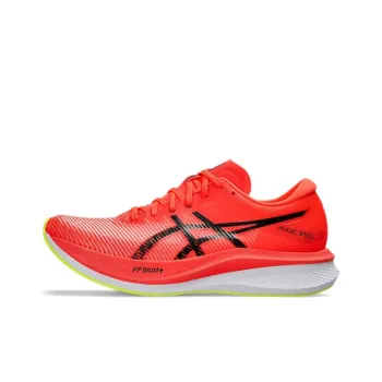 Asics Magic Speed 3.0 Anti Slip Wear Resistant Low Top Running Shoes Men's Orange