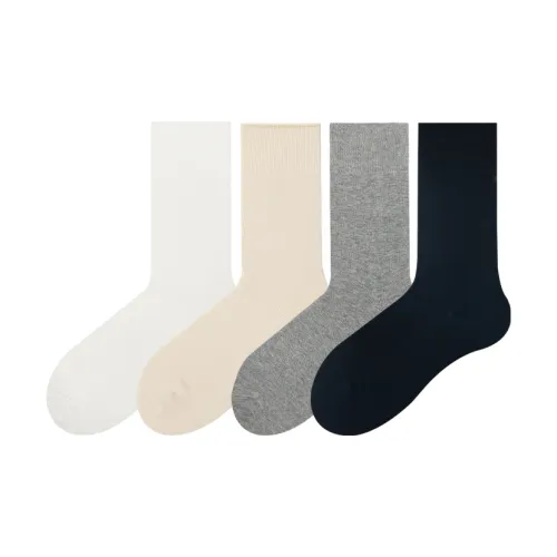 Hello Monday Mid-Calf Socks Women's 4 Pack