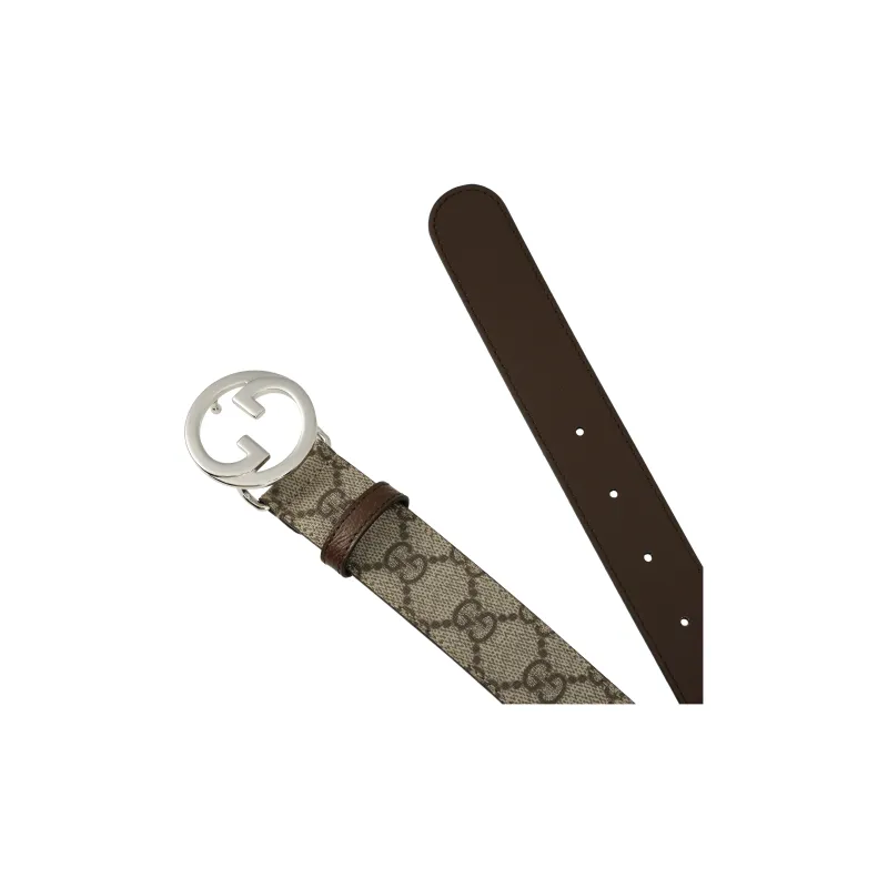 GUCCI Interlocking G Belt Monogram Gg Plus-4