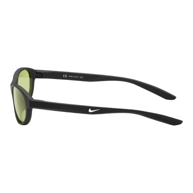 Nike Acetate Sheet Oval Sunglasses Unisex Black-2