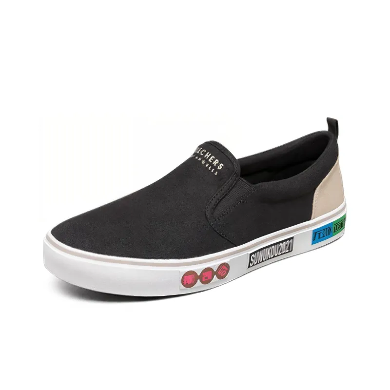 Skechers V Lites Canvas Shoes Black-2