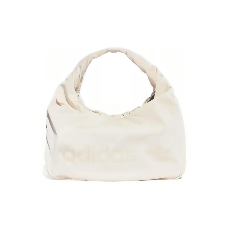 Adidas Originals PU Leather Cloud Bag Shoulder Bag Handbag Shoulder Bag Mini Women's Ecru-0