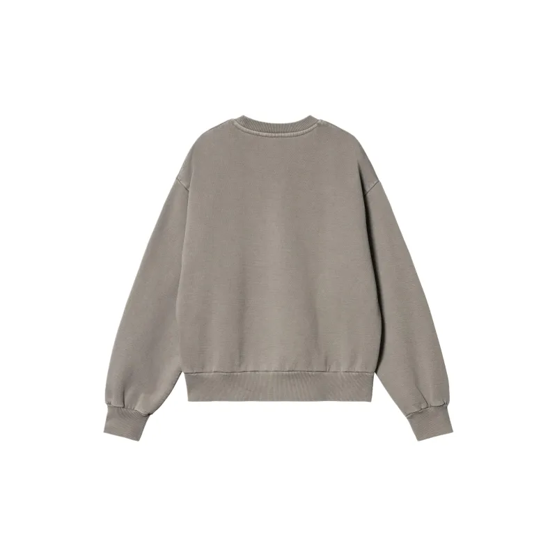 Carhartt WIP SS24 W' Class Of 89 Sweat Sweatshirt Women's Wood White-1