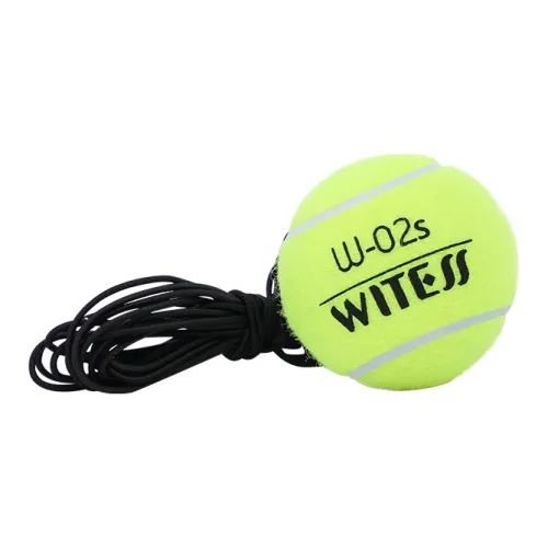 WITESS Strung Tennis Synthetic Wool Indoor And Outdoor WB 02S Yellow
