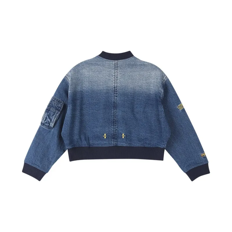 FOSS Denim Jacket Women's Denim Blue-1
