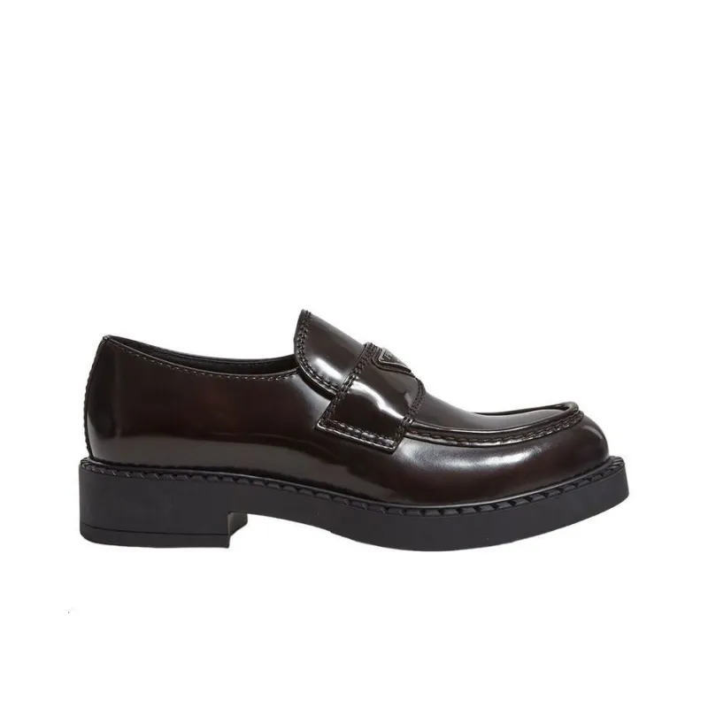 PRADA Loafers Men Low Top Brown-1