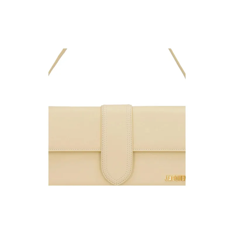 Jacquemus Le Bambino Long Logo Plaque Shoulder Bag-4