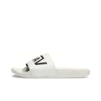 Vans Slide On White Slippers Women's