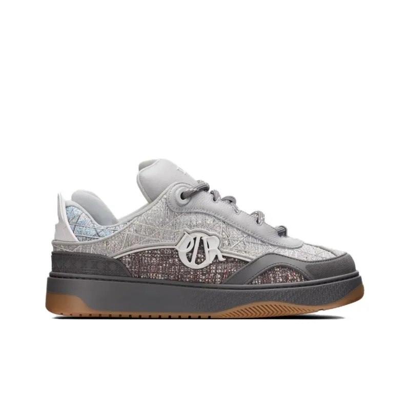 DIOR B9S Skater Tweed Deep Gray Blue Numbered-1