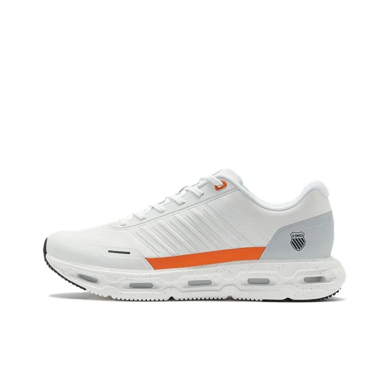 KSWISS Shock Absorbers With Slip Resistant And Abrasion Resistant Properties Low Top Running Shoes Men's-0