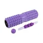 Purple Set of 3-Crescent 45cm (with Lid)+M4 Massage Stick+Fascia Ball