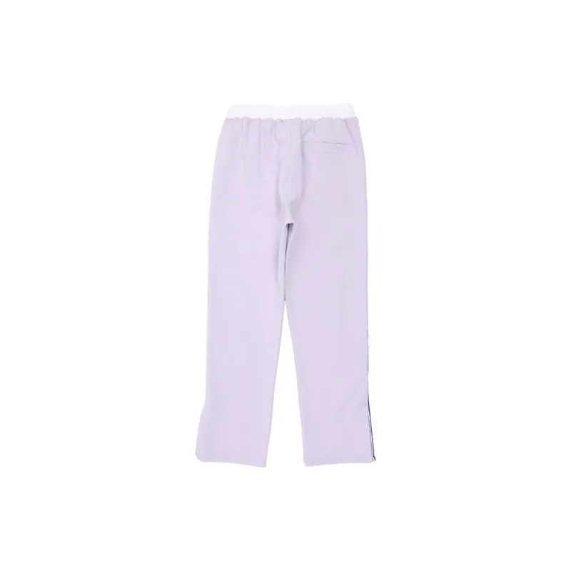 NERDY Knitted Sports Pants Unisex Light Purple-1