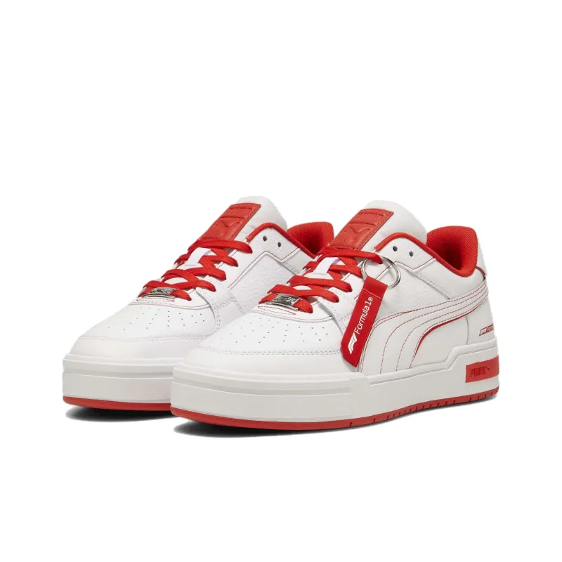 PUMA F1 Ca Pro White Pop Red-2