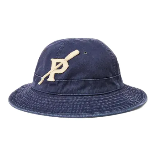 Polo Ralph Lauren Cotton Felt Bucket Hats Men's Blue
