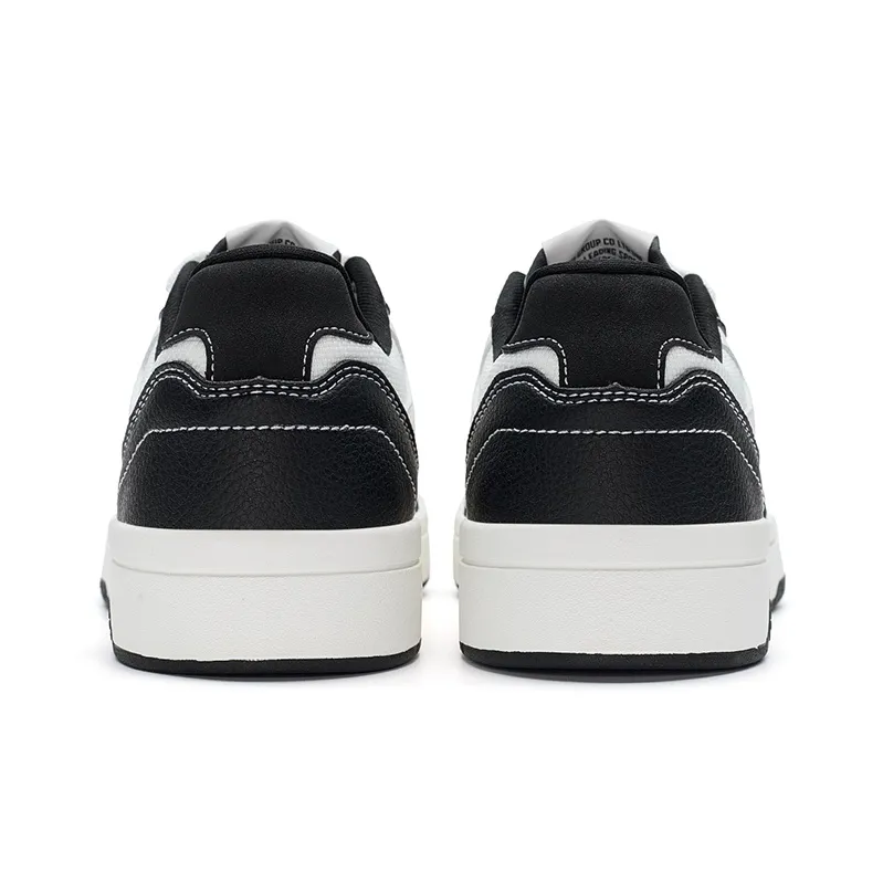 XTEP MAXX LITE Skateboard Shoes Women's Low Top Canvas White/Black-3