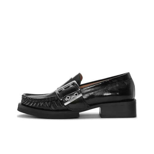 GANNI Buckle-fastening Loafers