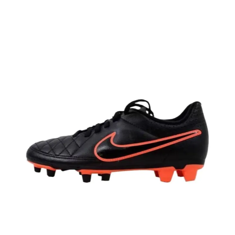 Nike Tiempo Rio Ii Fg Black Women's-0