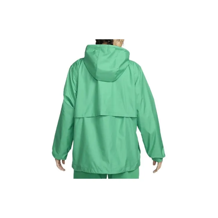 Nike Sportswear Essential Repel Jackets Coats Women's Stadium Green-1