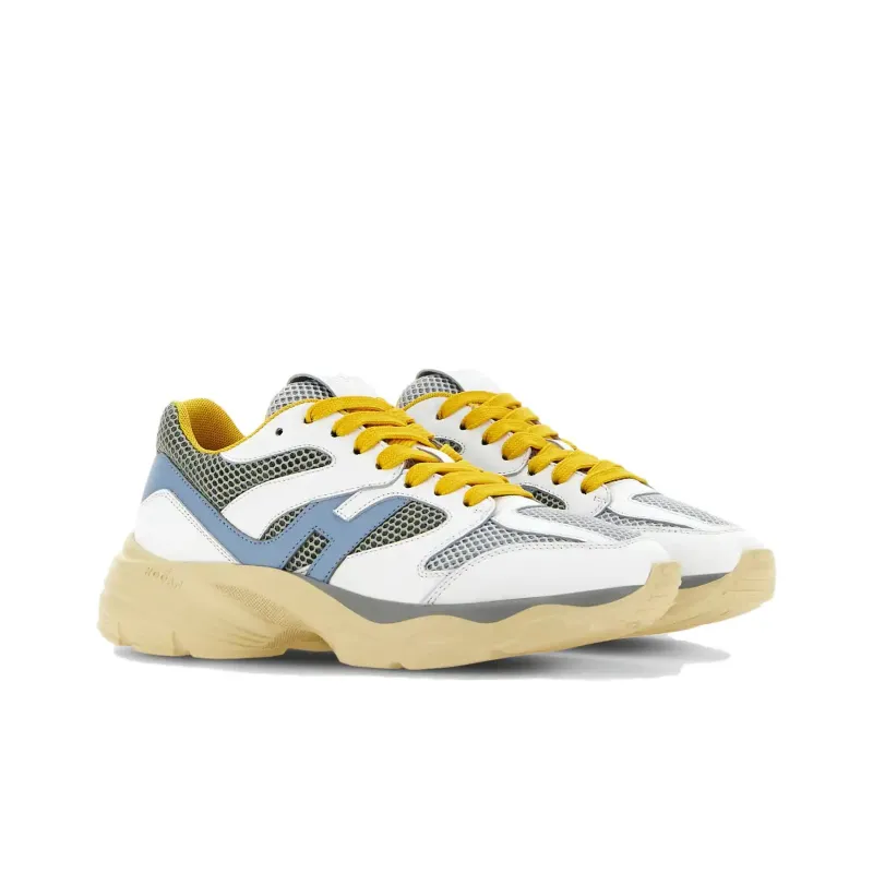 HOGAN Panelled Leather Sneakers-2