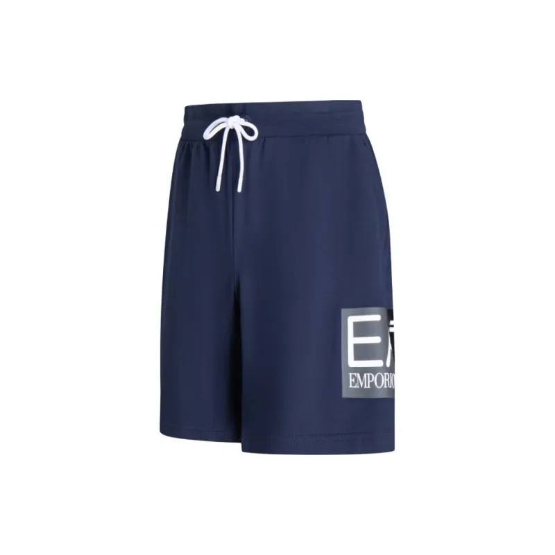 EMPORIO ARMANI EA7 SS24 Casual Shorts Men's Navy Blue-2