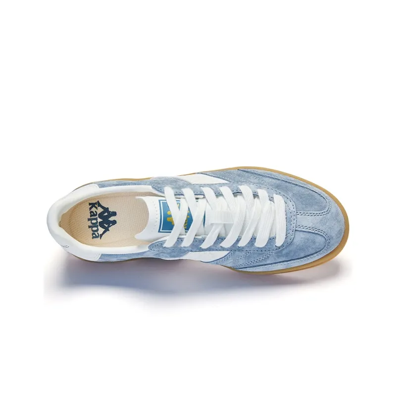 Kappa Anti-Slip Wear-Resistant Low-Top Skateboard Shoes Unisex Blue-4
