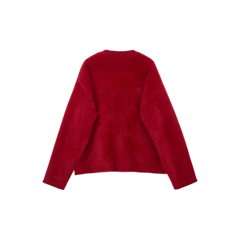 Serio Ludere Knitwear Women's Red-1