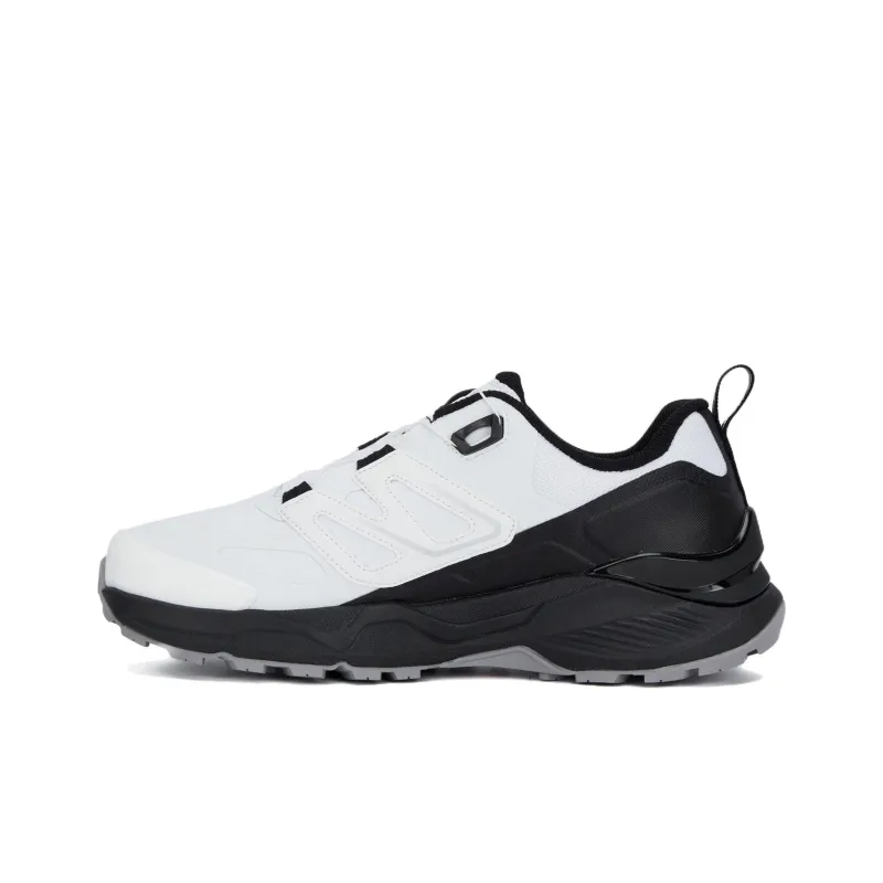 THE NORTH FACE ENERGY TECH LITE Anti Slip Wear Resistant Low Top Hiking Shoes Unisex White Black-0