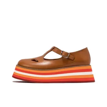 Burberry Casual Single Shoes Women's Brown
