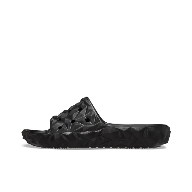 Crocs Classic Geometric Slides 'Black'-0