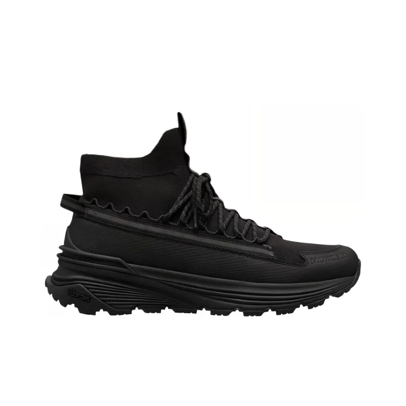 Moncler High Top Casual Shoes Men's Black-1