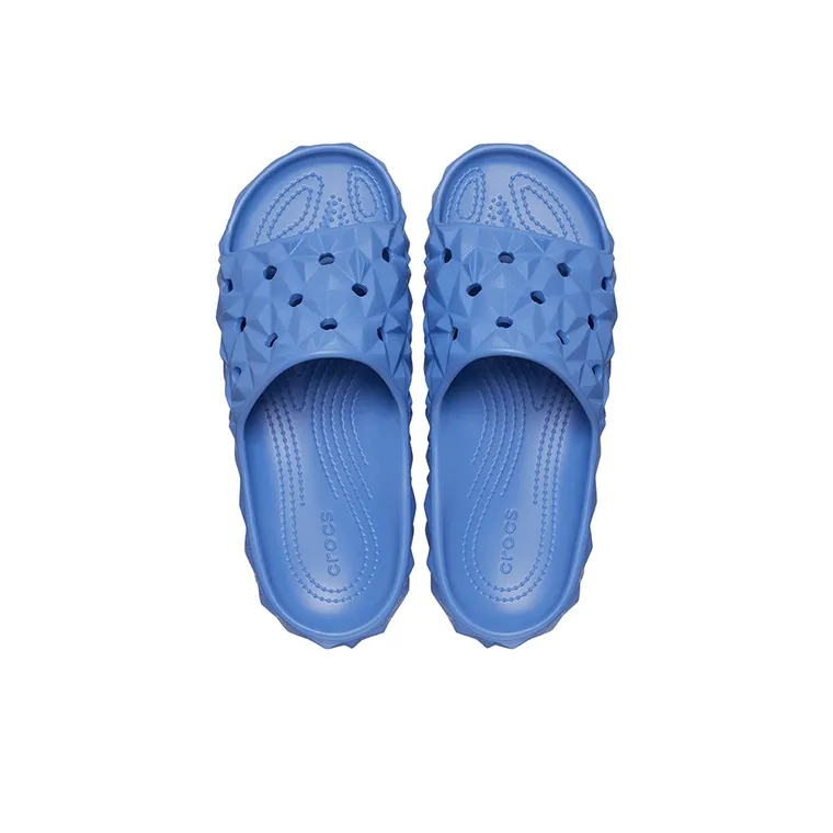 Crocs Classic Geometric Slides 'Blue'-3