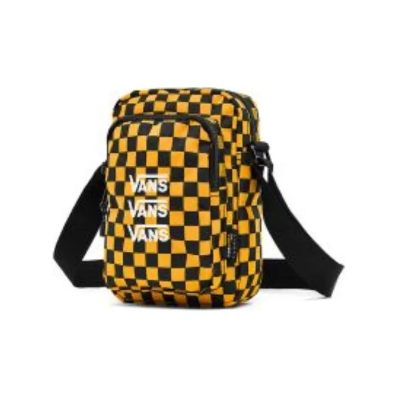 Vans Fabric Crossbody Bag Regular Unisex Black Yellow-2